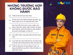 Tiết kiệm chi phí với chính sách bảo hành tận tâm